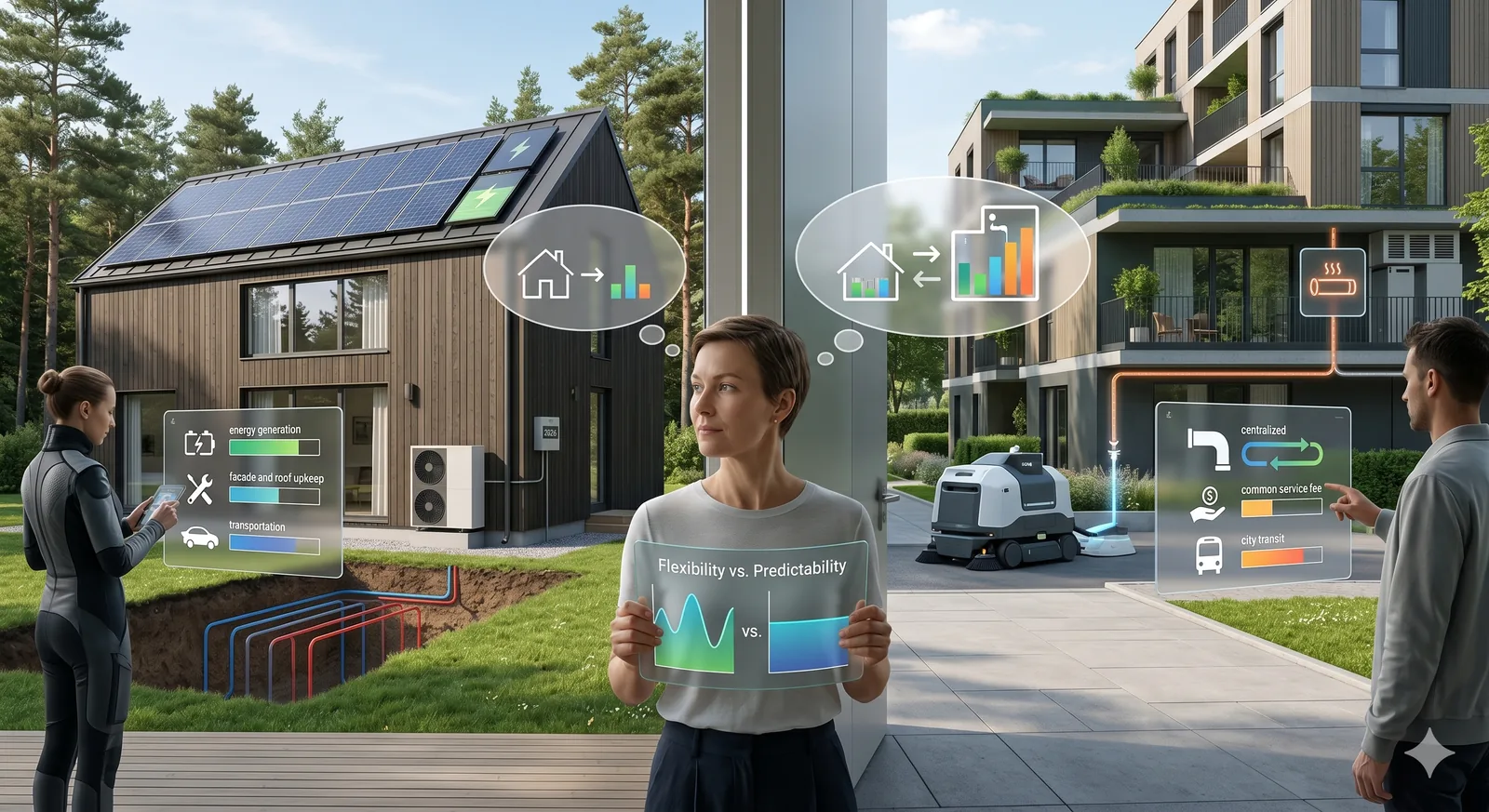 Maja vs korter aastal 2026 – kumb on Eestis päriselt odavam ülal pidada?